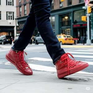 Balenciaga ARENA LEATHER TRAINERS